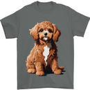 A Cool Cavapoo Dog Mens T-Shirt 100% Cotton Charcoal