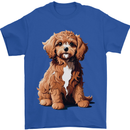 A Cool Cavapoo Dog Mens T-Shirt 100% Cotton Royal Blue