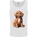 A Cool Cavapoo Dog Mens Vest Tank Top White