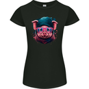 A Cool Pig Womens Petite Cut T-Shirt Black