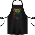 A Cool Pug Dog Cotton Apron 100% Organic Black