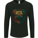 A Cool Pug Dog Mens Long Sleeve T-Shirt Black