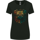 A Cool Pug Dog Womens Wider Cut T-Shirt Black