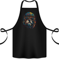 A Cool Shih Tzu Dog Cotton Apron 100% Organic Black