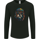A Cool Shih Tzu Dog Mens Long Sleeve T-Shirt Black