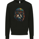 A Cool Shih Tzu Dog Mens Sweatshirt Jumper Black
