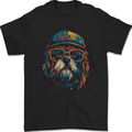 A Cool Shih Tzu Dog Mens T-Shirt 100% Cotton Black
