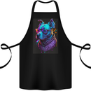 A Cool Staffy Staffordshire Bull Terrier Dog Cotton Apron 100% Organic Black