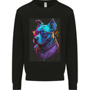 A Cool Staffy Staffordshire Bull Terrier Dog Kids Sweatshirt Jumper Black
