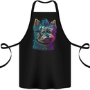 A Cool Yorkie Yorkshire Terrier Female Dog Cotton Apron 100% Organic Black