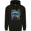 A Cool Yorkie Yorkshire Terrier Male Dog Childrens Kids Hoodie Black