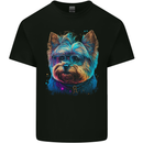 A Cool Yorkie Yorkshire Terrier Male Dog Kids T-Shirt Childrens Black