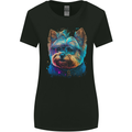 A Cool Yorkie Yorkshire Terrier Male Dog Womens Wider Cut T-Shirt Black