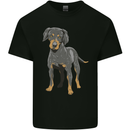 A Coonhound Dog Mens Cotton T-Shirt Tee Top Black