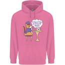 A Corgi Dog Drinking Tea Mens 80% Cotton Hoodie Azelea