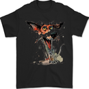 A Crazy Dog Jack Russell Mens T-Shirt 100% Cotton Black