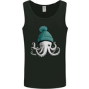 A Cute Baby Octopus in a Hat Scuba Diving Mens Vest Tank Top Black