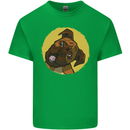 A Cute Boxer Dog Puppy Kids T-Shirt Childrens Irish Green