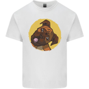 A Cute Boxer Dog Puppy Kids T-Shirt Childrens White