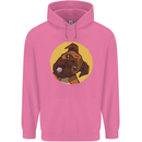 A Cute Boxer Dog Puppy Mens 80% Cotton Hoodie Azelea