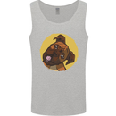 A Cute Boxer Dog Puppy Mens Vest Tank Top Sports Grey