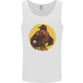 A Cute Boxer Dog Puppy Mens Vest Tank Top White