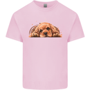 A Cute Cocker Spaniel Dog Kids T-Shirt Childrens Light Pink