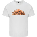 A Cute Cocker Spaniel Dog Kids T-Shirt Childrens White