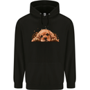 A Cute Cocker Spaniel Dog Mens 80% Cotton Hoodie Black
