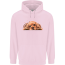 A Cute Cocker Spaniel Dog Mens 80% Cotton Hoodie Light Pink