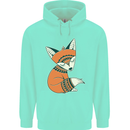A Cute Tribal Fox Childrens Kids Hoodie Peppermint