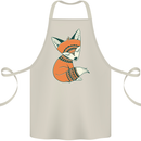 A Cute Tribal Fox Cotton Apron 100% Organic Natural