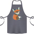A Cute Tribal Fox Cotton Apron 100% Organic Steel