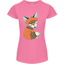 A Cute Tribal Fox Womens Petite Cut T-Shirt Azalea