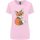 A Cute Tribal Fox Womens Wider Cut T-Shirt Light Pink