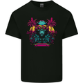 A Cyberpunk Monkey Kids T-Shirt Childrens Black