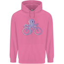 A Cycling Octopus Funny Cyclist Bicycle Mens 80% Cotton Hoodie Azelea
