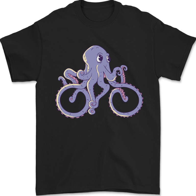a black t - shirt with an octopus on it