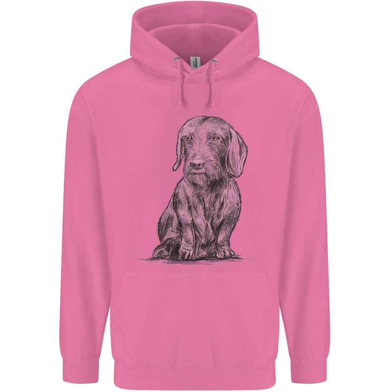 A Dachshund Dog Childrens Kids Hoodie Azalea