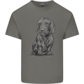 A Dachshund Dog Kids T-Shirt Childrens Charcoal