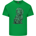 A Dachshund Dog Kids T-Shirt Childrens Irish Green