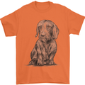 A Dachshund Dog Mens T-Shirt 100% Cotton Orange