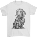A Dachshund Dog Mens T-Shirt 100% Cotton White