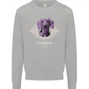 A Dachshund Dog With Decoration Kids Sweatshirt Jumper Sports Grey