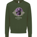 A Dachshund Dog With Decoration Mens Sweatshirt Jumper Forest Green