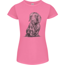 A Dachshund Dog Womens Petite Cut T-Shirt Azalea