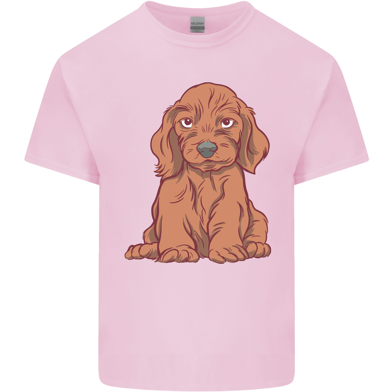 A Dachshund Puppy Dog Kids T-Shirt Childrens Light Pink