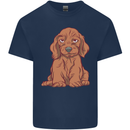 A Dachshund Puppy Dog Kids T-Shirt Childrens Navy Blue