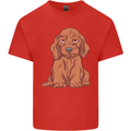 A Dachshund Puppy Dog Kids T-Shirt Childrens Red