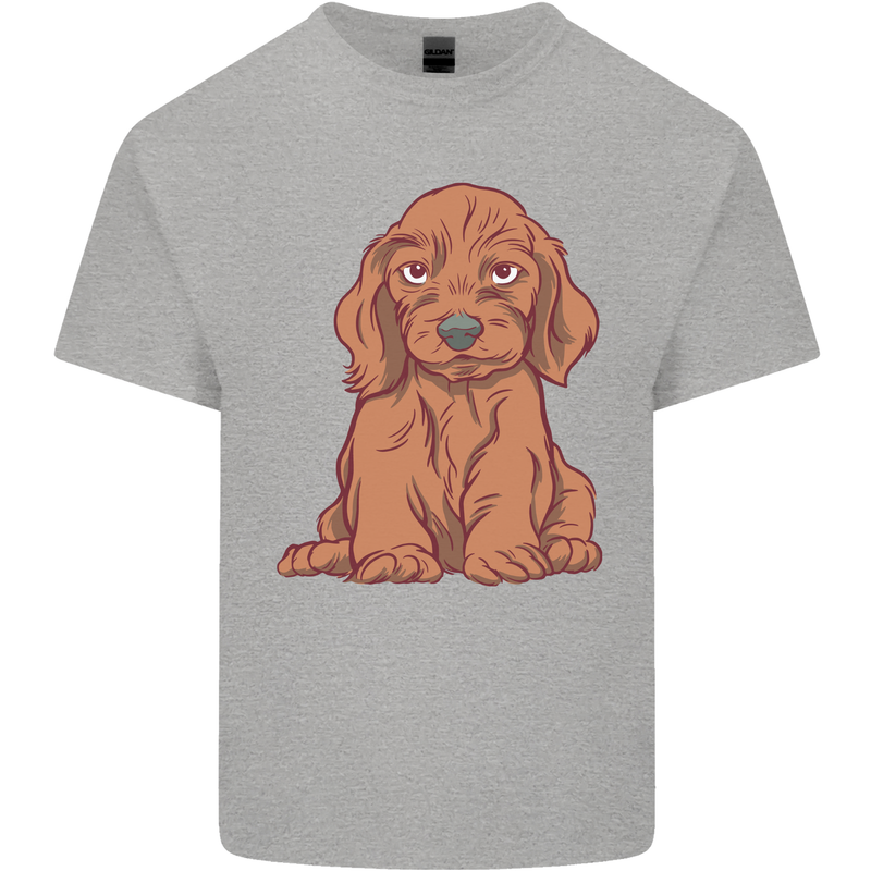 A Dachshund Puppy Dog Kids T-Shirt Childrens Sports Grey